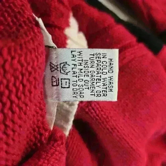 Vintage Sweater Bonnie & Bill Ramie Cardigan Fair Isle Womens XL Festive Nordic - Picture 9 of 16